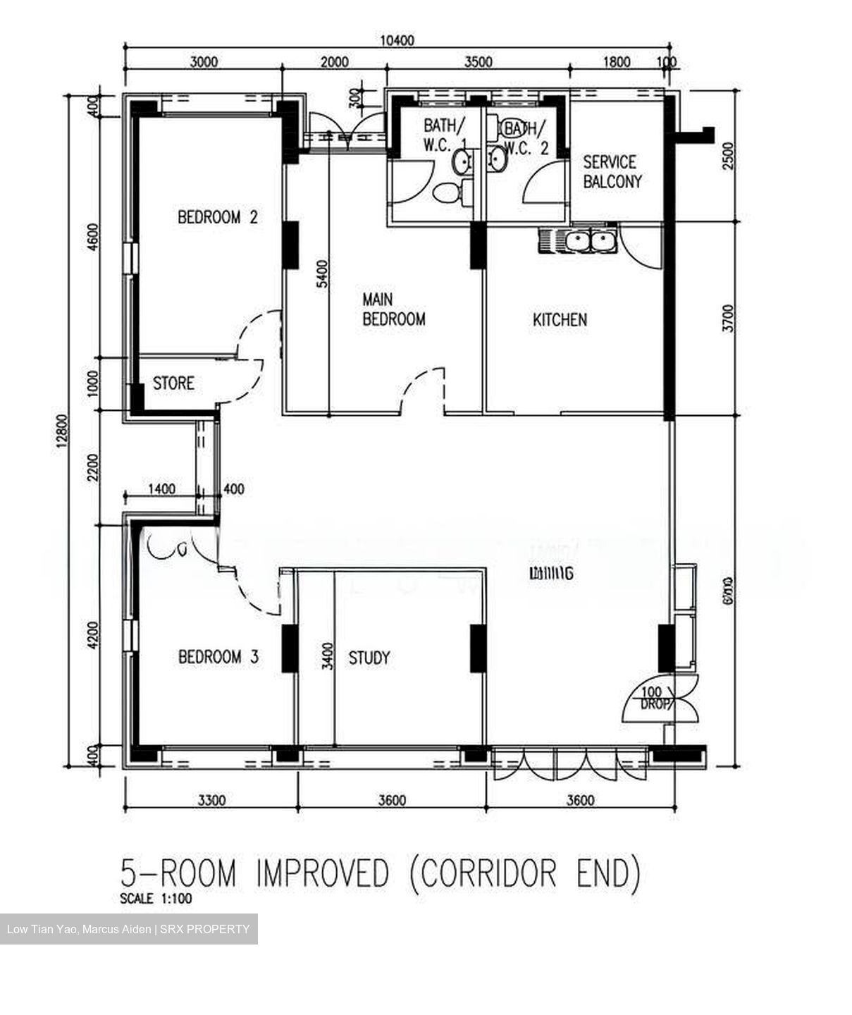 Blk 148 Pasir Ris Street 13 (Pasir Ris), HDB 5 Rooms #540407461